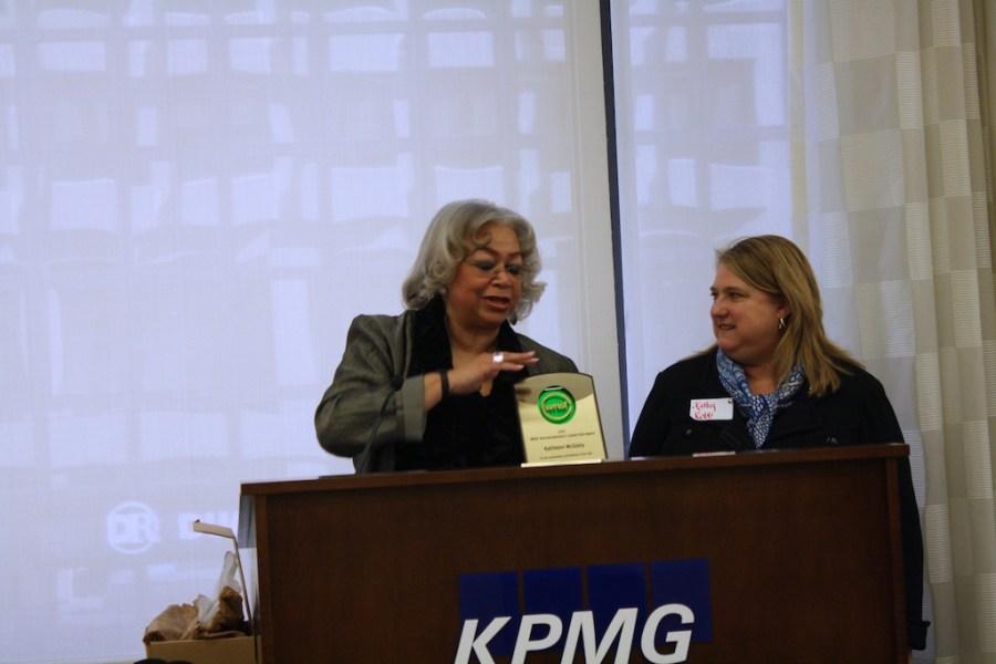 Summit Chair Dianne DIllon-Ridgley and Board Chair Kathy Robb